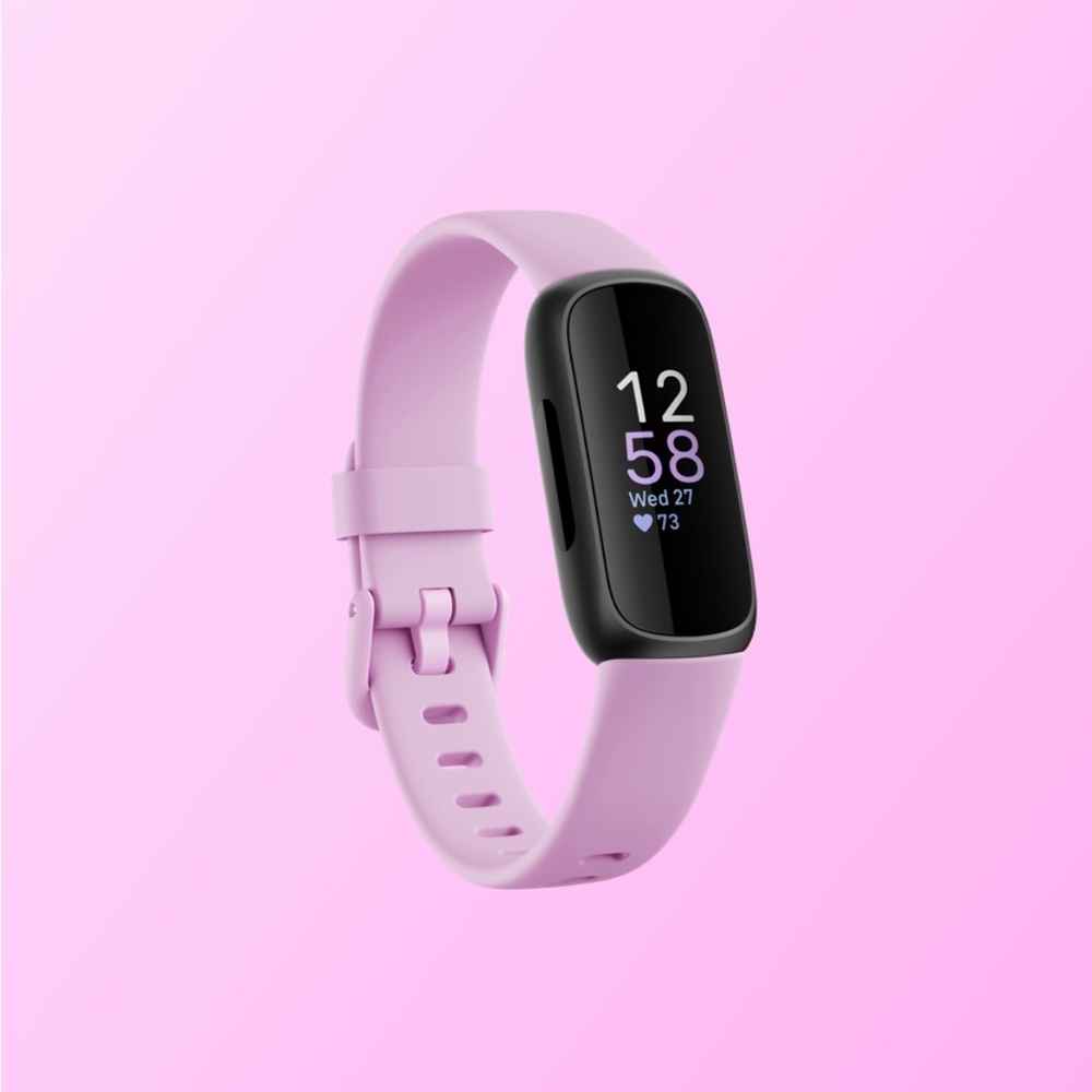 Fitbit inspire 3 health + fitness tracker lilac bliss brand new in the box